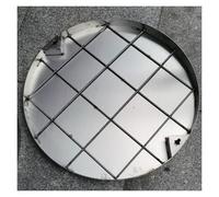 Cubierta de drenaje invisible con marco para porche y uso residencial, 95 cm de diámetro, elegante, fácil de instalar, perfecta para aplicaciones en exteriores e interiores