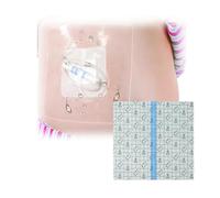 Cubierta de ducha impermeable para catéter de pecho PD, tubo de alimentación de línea PICC central, protectores de gran cobertura para puerto de diálisis peritoneal, accesorios con almohadilla central