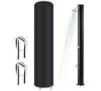 Cubierta de ducha solar, resistente al polvo, protección contra todo tipo de clima, protección de ducha de jardín, para exteriores, camping, jardín, piscina, terraza