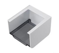 Cubierta de enchufe al aire libre, 95x70x100mm Cubiertas impermeables para interruptores de luz Apt Protector a prueba de salpicaduras Diseño para baños y balcones (gris)