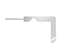 Cubierta de encuadernación de acero inoxidable 5 en 1, guía para hacer cubiertas con facilidad para hacer álbumes de recortes, regla de encuadernación para diario, planificador, calendario, cubiertas