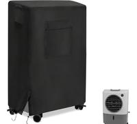 Cubierta de enfriador evaporativo para Hessaire MC18M, 210D, impermeable, portátil, protección contra la intemperie (56 x 31 x 71 cm)