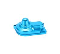 Cubierta de engranaje principal trasera de Metal para control remoto, caja de cambios para LOSI Mini T 2,0 2WD 1/18 RC Stadium Truck, piezas mejoradas (Azul)