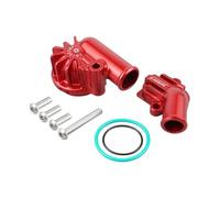 Cubierta de entrada y salida de agua apta for Raptor 700 2006-2024 700R 2009 2011-2024 Billet a prueba de fugas(Red)