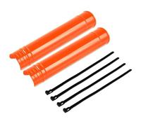 Cubierta de envoltura de protección de la guardería compatible con YZ125 YZ250 YZ250F YZ450F WR250F WR450F YZ YZF WRF 125 250 450 Motocicletas Protector de horquilla superior para bicicleta de tierra
