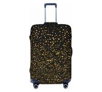 Cubierta de Equipaje Funda for maleta con lunares dorados, protector de viaje en crucero con estampado Vintage, suministros de equipaje, fundas for equipaje, fundas for maletas, funda for maleta de eq