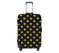 Cubierta de Equipaje Funda for maleta con lunares dorados, protector de viaje en crucero con estampado Vintage, suministros de equipaje, fundas for equipaje, fundas for maletas, funda for maleta de eq
