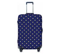 Cubierta de Equipaje Funda for maleta con lunares dorados, protector de viaje en crucero con estampado Vintage, suministros de equipaje, fundas for equipaje, fundas for maletas, funda for maleta de eq