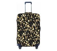 Cubierta de Equipaje Funda for maleta con lunares dorados, protector de viaje en crucero con estampado Vintage, suministros de equipaje, fundas for equipaje, fundas for maletas, funda for maleta de eq