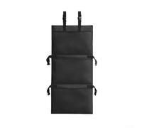 Cubierta de escalera para litera, dispositivo antiescalada para niños pequeños, escudo de seguridad para dormitorio, RV, 79 x 38 cm (negro)