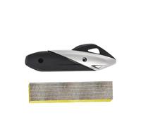 Cubierta de escape de motocicleta Térmica para tub Compatible con HONDA 2018-2020 PCX125 PCX150, cubierta de tubo de escape, protector de capó, protector térmico, aislamiento de algodón.