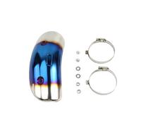 Cubierta de escape de motocicleta Térmica para tub Protector térmico universal para escape de motocicleta, silenciador, antiescaldaduras, compatible con Yoshimura AR SC AK(Style2)