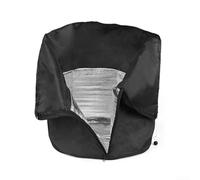 Cubierta de escarcha para plantas para uso en invierno, diseño de cordón para un fácil manejo y protección de árboles pequeños