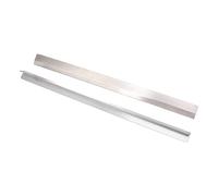 Cubierta de Espacio para Encimera de Estufa de Cocina 2PCS Cubiertas de Espacio de Acero Inoxidable entre la Estufa y el Mostrador Protegen Eficazmente los Derrames de Sellado de