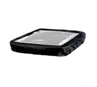 Cubierta de esparcidor de transmisión resistente 36x43cm resistente al viento protector de lluvia para jardín Rotary Push Walk Behind fertilizantes esparcidores