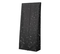 Cubierta de Espejo - Cubierta Protectora Impermeable para Espejo de Cuerpo Entero en Aspecto Plateado - Tejido Oxford Resistente con Asiento Estrecho para Dormitorio, salón, Pasillo Muebles