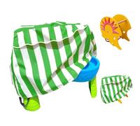 Cubierta de espejo de agua, cubierta para mesa de agua para niños, protector de mesa de 2 pasos, resistente al agua, resistente al polvo, cubierta para escritorio de agua para estanque de lluvia y
