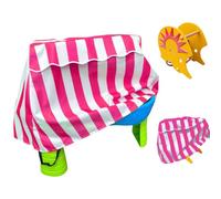 Cubierta de espejo de agua de - Cubierta protectora para mesa de agua Utdoor Water Mesa, protección de mesa a prueba de polvo | Cubierta de mesa sensorial, cubierta de escritorio Kids Water 2