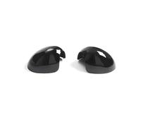 Cubierta de Espejo Lateral para Mini Cooper R55 R56 R57 R58 R59 R61, Carcasa de Repuesto para Retrovisor Exterior de Automóvil,A Black-AT Left