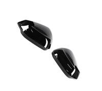 Cubierta De Espejo Retrovisor Cubiertas De Espejos Retrovisores Fibra Carbono Negra Brillante Repuesto Para Q2 SQ2 Q3 RS RSQ3 2017-2024(1 pair black)