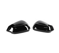Cubierta De Espejo Retrovisor Cubiertas De Espejos Retrovisores Fibra Carbono Negra Brillante Repuesto Para Q2 SQ2 Q3 RS RSQ3 2017-2024(1 pair black)