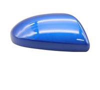 Cubierta De Espejo Retrovisor De Coche Tapa De Ala Carcasa De Espejo Lateral Funda Carcasa Para Mazda 2 Para Demio 2007 2008 2009 2010 2011 2012 2013 CYPMDW(Blue2,RH)