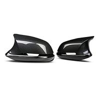 Cubierta de espejo retrovisor exterior de repuesto for coche, carcasa de espejo retrovisor compatible con BMW F20, F22, F30, X1, serie 1, 2, 3 y 4(Go)