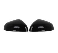 Cubierta De Espejo Retrovisor Exterior Para Ford Para Fiesta Mk8 2018-2023 Carcasas Laterales Izquierda Y Derecha Tapas Puerta Carcasa Espejo Cubierta Lateral(1 par negro brillante)
