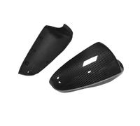 Cubierta de espejo retrovisor lateral de fibra de carbono seca, reemplazo de carcasa de espejo retrovisor, compatible con BMW F10, M5, F06, F12, F13 y M6.(Replacement RHD)