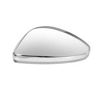 Cubierta de espejo retrovisor lateral para Opel Corsa F 2020, 2021, 2022, 2023, 2024, 2025, repuesto (2 unidades, blanco) (cromo derecho)