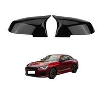 Cubierta de Espejo Retrovisor para BMW 2 Series F22 Coupe 228i 228iX 230i 260iX M235i M235iX M240i M240iX 2014-2019 Glossy Black - Par de Tapas de Repuesto Carcasas Protectoras