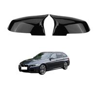 Cubierta de Espejo Retrovisor para BMW 3 Series F31 Touring 328dX 328i 328iX 330iX 2012-2018 Glossy Black - Par de Tapas de Repuesto Carcasas Protectoras