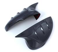 Cubierta De Espejo Retrovisor Para Civic 2022 2023 2024 2025 Moldura La Caja Vista Trasera Del Automóvil Tapas De Espejo Retrovisor Laterales En Negro Brillante(Fibra de carbon)