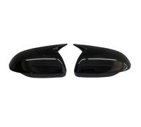 Cubierta De Espejo Retrovisor Para Kia Para Rio 2017-2023 SIN Intermitentes Cubierta De Espejo Retrovisor Lateral Para Coche Accesorio HCPAVEXT(Glossy Black)