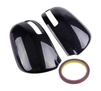Cubierta de Espejo retrovisor para Outlander PHEV 2017-2019, con Apariencia de Fibra de Carbono, Estilo Negro, embellecedor para Espejos Laterales, Cubierta para Espejo retrovisor.