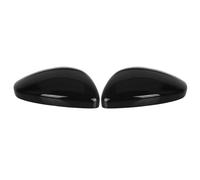 Cubierta De Espejo Retrovisor Para Peugeot 208 2008-2020 Repuesto Carcasa De Espejo Retrovisor Lateral Cromado Plateado Y Negro(1pair Glossy Black)