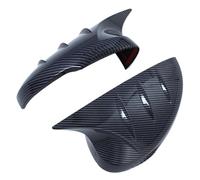 Cubierta De Espejo Retrovisor Tapas De Espejo Lateral Adicionales Fibra Carbono Negro Brillante Para Civic 2022-2025 Accesorios Para Coche(Fibra de carbon)