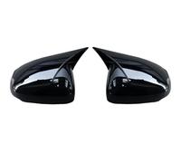 Cubierta De Espejo Retrovisor Tapas De Espejo Retrovisor Para Mercedes Para Benz W177 A CLA Clase C118 V177 2019 2020 Sedán A180(ABS Black)