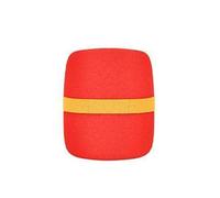 cubierta de espuma de micrófono, Funda de esponja for parabrisas de micrófono, 5 uds., Multicolor(Red)