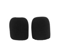 cubierta de espuma de micrófono, Fundas de espuma for micrófono, multicolor, universales, de mano, paquete de 20(Black)