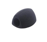 cubierta de espuma de micrófono, Parabrisas de espuma for micrófono, multicolor, apertura de 40 mm, ruido e iones de saliva(Black)