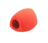 cubierta de espuma de micrófono, Parabrisas de espuma for micrófono, multicolor, apertura de 40 mm, ruido e iones de saliva(Red)