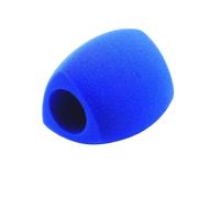 cubierta de espuma de micrófono, Parabrisas de espuma for micrófono, multicolor, apertura de 40 mm, ruido e iones de saliva(Blue)