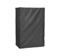 Cubierta de estantería de alambre de tela Oxford, cubierta de estantería de almacenamiento, con hebillas de nailon resistentes para estantes de alambre interiores y exteriores (36 x 24 x 72 pulgadas)