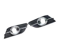 Cubierta de Faro antiniebla Delantero, para Buick, para Encore 2013 2014 2015 2016 Izquierda Derecha Cubierta de Faro antiniebla Delantero Rejilla de lámpara Embellecedor de Marco (Par/Plata)