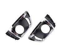 Cubierta de Faro antiniebla Delantero, para Subaru Forester SJ 2013 2014 2015 2016 Embellecedor del Marco del Faro antiniebla Delantero Tapa del Faro antiniebla Panel (par/Plateado)