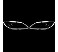 Cubierta de faro Compatible Con Mazda 3 M3 2006 2007 2008 2009 2010 2011 2012 Lente De Faro Delantero De Coche Cubierta De Pantalla Transparente Carcasa De Faro(Pair)