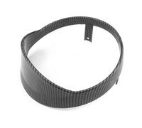 Cubierta de faro compatible con Vespa GTS300 2019-2023, anillo embellecedor, cubierta de faro, carenado, protector de máscara Cubierta de protectora de la Faros(Carbon Fiber Pattern)