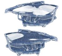 Cubierta De Faro Cubierta De Faro Delantero Transparente Para Mazda MX-5 MX5 2016 2017 2018 2019 Reemplazo De Lente. OUSDUO(Left and Right 2PCS)