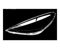 Cubierta de Faro de Coche para Peugeot 207 2009-2013, Cubierta de Plástico para Lente de Faro Cubierta Transparente Delanteros Protección,Left